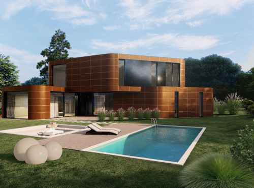 Exclusive villas by lake, Lozorno