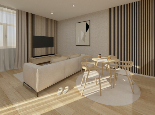 Horské apartmány v projekte Kuszmannov bazár, Tatranská Lomnica