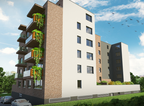 Attractive apartments development near Karloveske rameno, Bratislava  IV