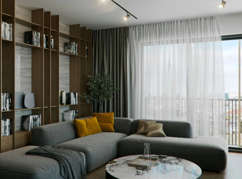 Exclusive apartment with terrace in a private villa, BA III – Koliba