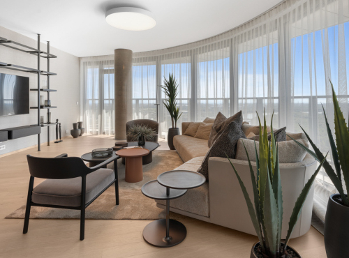 Apartment on the 31st floor of Eurovea Tower, Bratislava I – Old Town