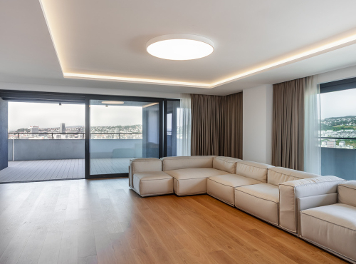 Penthouse on the 23rd floor, Bratislava III – Tehelné pole