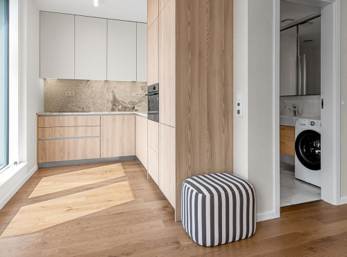 Penthouse with sunny terrace in Vydrica, BA I – Old Town