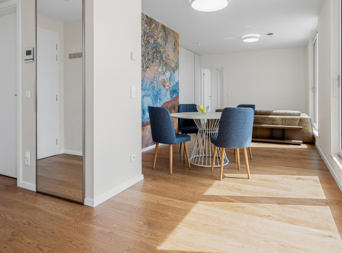 Penthouse with sunny terrace in Vydrica, BA I – Old Town