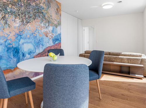 Penthouse with sunny terrace in Vydrica, BA I – Old Town