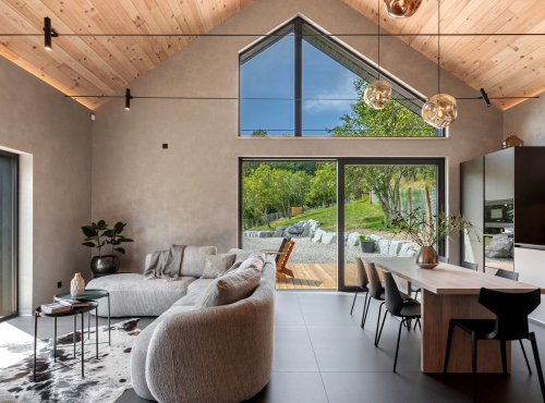 Design chalet in the Javorníky Mountains, Bytča - Veľké Rovné