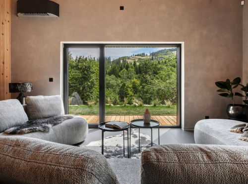 Design chalet in the Javorníky Mountains, Bytča - Veľké Rovné