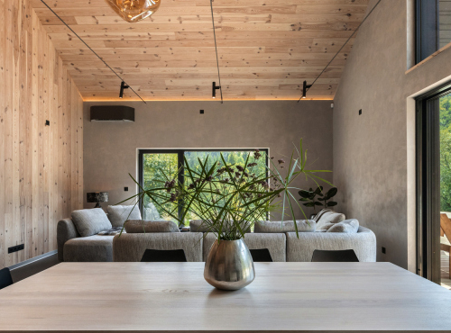 Design chalet in the Javorníky Mountains, Bytča - Veľké Rovné
